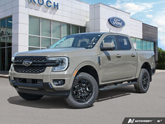 NEW 2026 Ford Ranger LARIAT - Marsh Grey Exterior - $62,317 - Stock #E60934 - VIN 1FTER4KP2TLE29009
