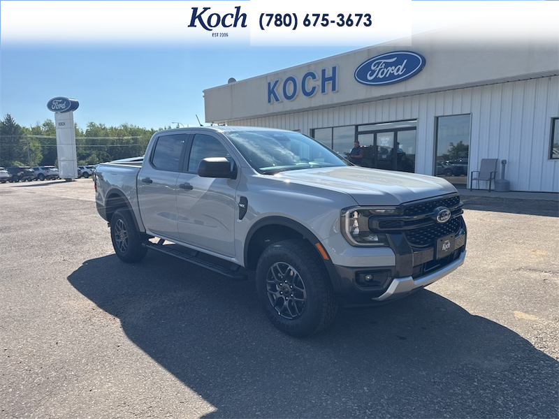 NEW 2026 Ford Ranger XLT - Avalanche Exterior / EBONY, CLOTH FRONT BUCKET SEATS Interior - $55,370 - Stock #A26240 - VIN 1FTER4HH7TLE36814 - Photo 1