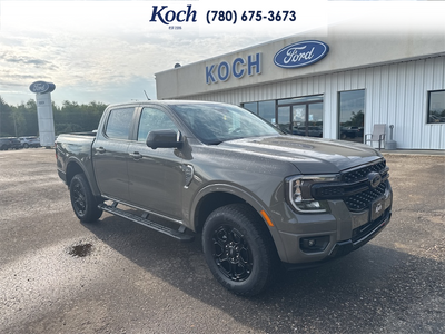 NEW 2026 Ford Ranger LARIAT - Marsh Grey Exterior - $61,661 - Stock #A26226 - VIN 1FTER4KP9TLE28990
