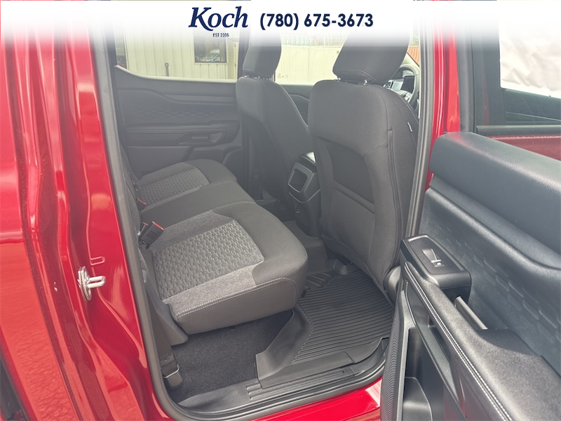 NEW 2026 Ford Ranger XLT - Ruby Red Tri-coat Metallic Exterior / BLACK ONYX XLT CLOTH Interior - $53,595 - Stock #A26074 - VIN 1FTER4HHXTLE09039 - Photo 20