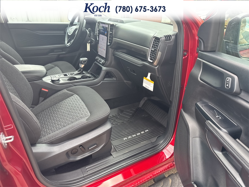 NEW 2026 Ford Ranger XLT - Ruby Red Tri-coat Metallic Exterior / BLACK ONYX XLT CLOTH Interior - $53,595 - Stock #A26074 - VIN 1FTER4HHXTLE09039 - Photo 21