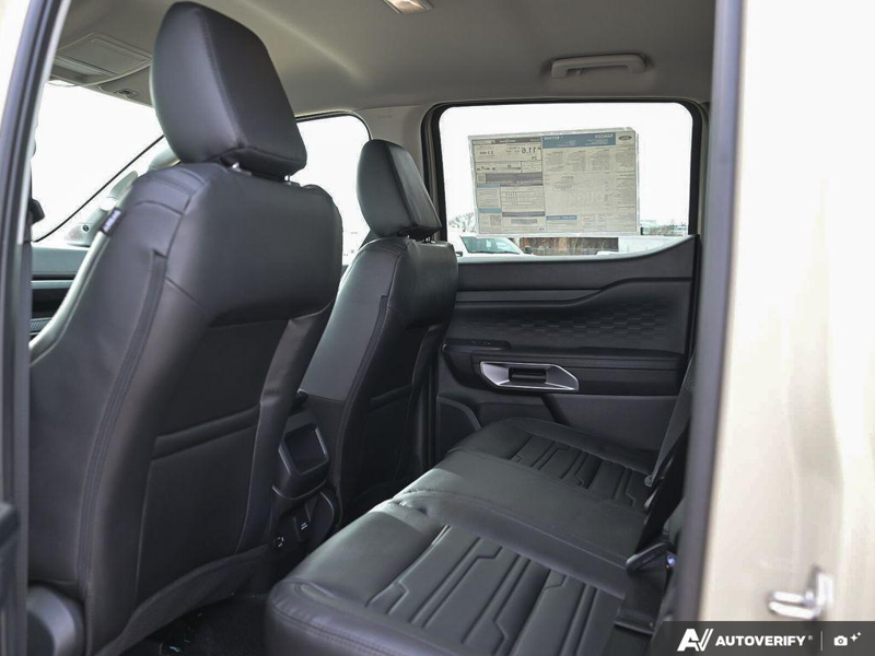 NEW 2026 Ford Ranger LARIAT - Desert Sand Exterior / EBONY ACTIVEX TRIMMED Interior - $64,769 - Stock #E60357 - VIN 1FTER4KP9TLE07640 - Photo 24