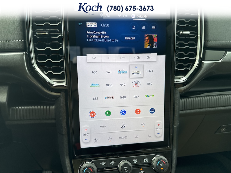 NEW 2026 Ford Ranger LARIAT - Desert Sand Exterior / SANDSTONE, ACTIVEX TRIMMED FRONT HEATED BUCKET SEATS Interior - $64,280 - Stock #A26247 - VIN 1FTER4KPXTLE37472 - Photo 25
