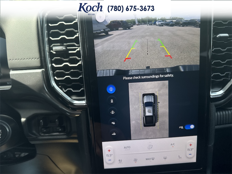 NEW 2026 Ford Ranger LARIAT - Avalanche Exterior / EBONY, ACTIVEX TRIMMED FRONT HEATED BUCKET SEATS Interior - $65,369 - Stock #A26217 - VIN 1FTER4KPXTLE31199 - Photo 26