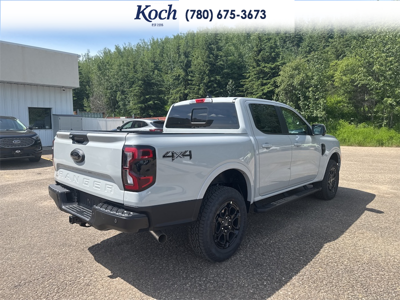 NEW 2026 Ford Ranger LARIAT - Avalanche Exterior / EBONY, ACTIVEX TRIMMED FRONT HEATED BUCKET SEATS Interior - $65,369 - Stock #A26217 - VIN 1FTER4KPXTLE31199 - Photo 2