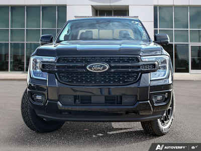 NEW 2026 Ford Ranger LARIAT - Shadow Black Exterior - $65,344 - Stock #E60929 - VIN 1FTER4KP7TLE38580