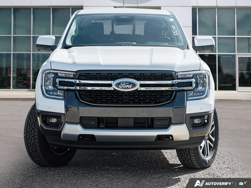 NEW 2026 Ford Ranger LARIAT - Oxford White Exterior / EBONY ACTIVEX TRIMMED Interior - $64,469 - Stock #E61070 - VIN 1FTER4KP6TLE37114 - Photo 2