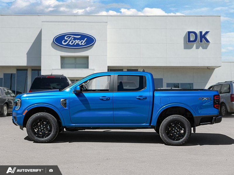 NEW 2026 Ford Ranger LARIAT - Velocity Blue Metallic Exterior / EBONY ACTIVEX TRIMMED Interior - $58,581 - Stock #D60570 - VIN 1FTER4KH0TLE23136 - Photo 3
