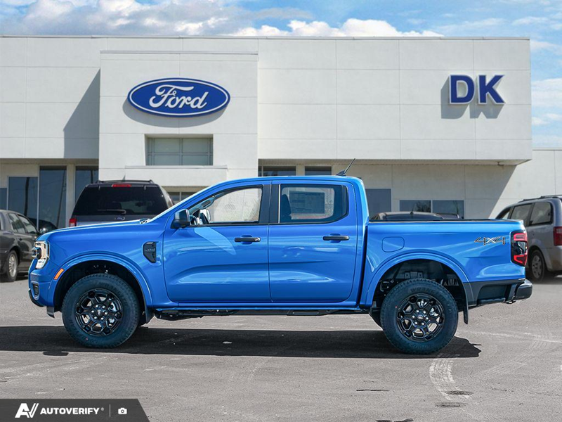 NEW 2026 Ford Ranger XLT - Velocity Blue Metallic Exterior / EBONY PREMIUM CLOTH Interior - $54,185 - Stock #D60613 - VIN 1FTER4HH0TLE29901 - Photo 3