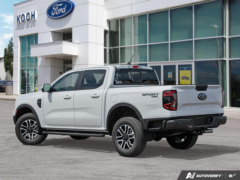NEW 2026 Ford Ranger LARIAT - Oxford White Exterior / EBONY ACTIVEX TRIMMED Interior - $57,145 - Stock #E60531 - VIN 1FTER4KH5TLE13718 - Photo 4