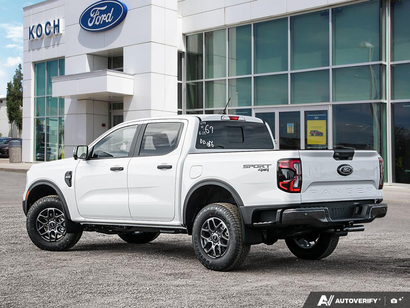 NEW 2026 Ford Ranger XLT - Oxford White Exterior / EBONY PREMIUM CLOTH Interior - $56,306 - Stock #E60636 - VIN 1FTER4HP3TLE16714 - Photo 4