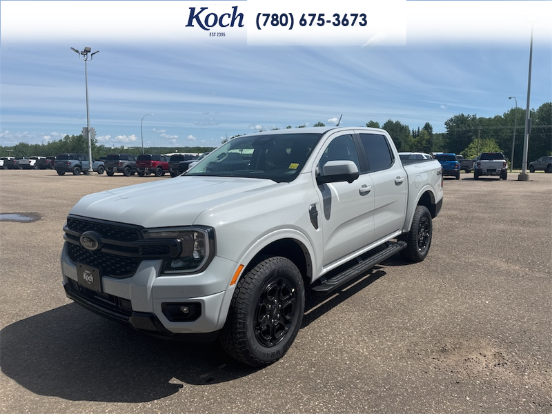 NEW 2026 Ford Ranger LARIAT - Avalanche Exterior / EBONY, ACTIVEX TRIMMED FRONT HEATED BUCKET SEATS Interior - $65,369 - Stock #A26217 - VIN 1FTER4KPXTLE31199 - Photo 4