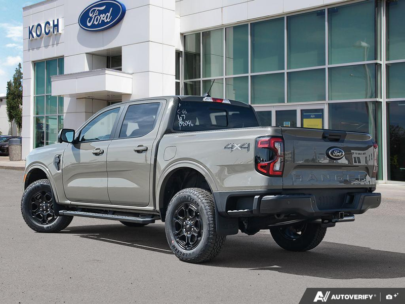 NEW 2026 Ford Ranger LARIAT - Marsh Grey Exterior / EBONY, ACTIVEX TRIMMED FRONT HEATED BUCKET SEATS Interior - $62,317 - Stock #E60934 - VIN 1FTER4KP2TLE29009 - Photo 4
