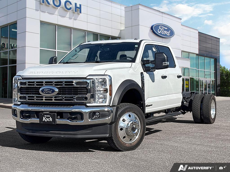 USED 2026 Ford Super Duty F-550 DRW XLT - Oxford White Exterior / MEDIUM DARK SLATE CLOTH Interior - $89,998 - Stock #EP4753 - VIN 1FD0W5HT6TEC08851 - Photo 1