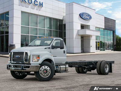 2026 Ford Super Duty F-750 REGULAR CAB DOCK HGT