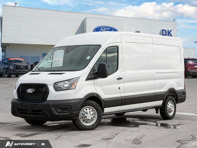 NEW 2026 Ford Transit Cargo Van BASE - Oxford White Exterior - $70,358 - Stock #D60360 - VIN 1FTBR2C8XTKA73929