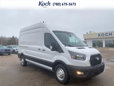 NEW 2026 Ford Transit Cargo Van BASE - Oxford White Exterior - $79,240 - Stock #A26104 - VIN 1FTBR2X8XTKA47292