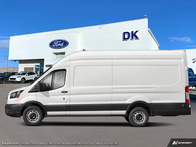 NEW 2026 Ford Transit Cargo Van BASE - Oxford White Exterior - $72,088 - Stock #D60512 - VIN 1FTBR2X84TKB00732
