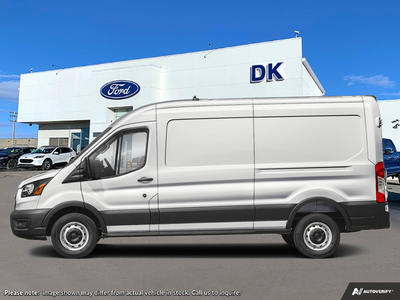 NEW 2026 Ford Transit Cargo Van BASE - Oxford White Exterior - $70,328 - Stock #D60509 - VIN 1FTBR2C81TKA95124