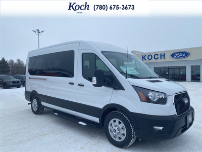 NEW 2026 Ford Transit Passenger Wagon XL - Oxford White Exterior - $90,305 - Stock #A26096 - VIN 1FBAX9CG2TKA54975