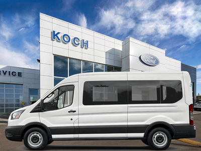 NEW 2026 Ford Transit Passenger Wagon XL - Oxford White Exterior - $83,684 - Stock #E60563 - VIN 1FBAX9C81TKA86227