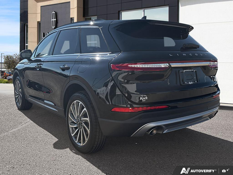 USED 2026 Lincoln Corsair Reserve - Infinite Black Metallic Clearcoat Exterior / LIGHT SMOKED TRUFFLE, PREMIUM LEATHER-TRIMMED HEATED/VENTILATED Interior - $58,950 - Stock #EP4741 - VIN 5LMCJ2DA7TUL00083 - Photo 4