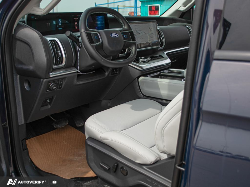 NEW 2027 Ford Expedition Platinum Max - Blue Ember Metallic Exterior / SALT CRYSTAL GREY, LEATHER-TRIMMED HEATED & VENTILATED FRONT CAP Interior - $114,369 - Stock #D70000 - VIN 1FMJK1M81VEA00793 - Photo 13
