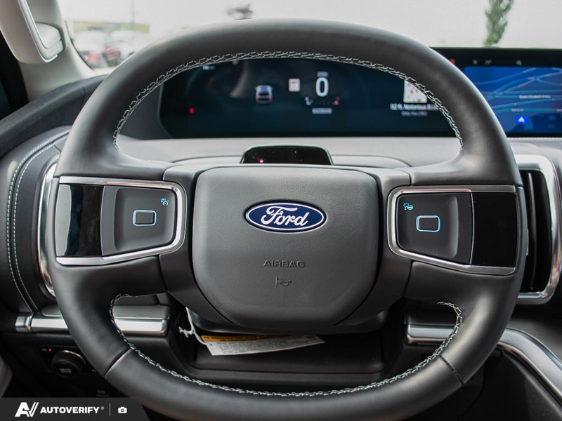 NEW 2027 Ford Expedition Platinum Max - Blue Ember Metallic Exterior / SALT CRYSTAL GREY, LEATHER-TRIMMED HEATED & VENTILATED FRONT CAP Interior - $114,369 - Stock #D70000 - VIN 1FMJK1M81VEA00793 - Photo 14
