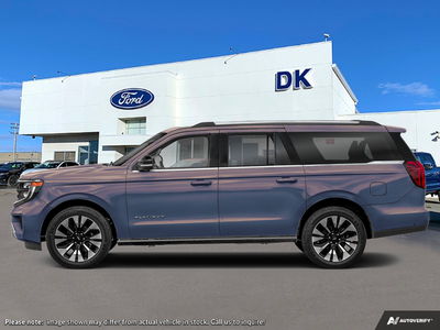 NEW 2027 Ford Expedition Platinum Max - Blue Ember Metallic Exterior - $114,369 - Stock #D70000 - VIN 1FMJK1M81VEA00793