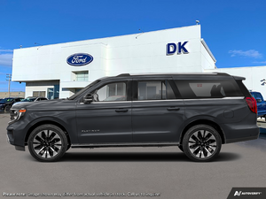 NEW 2027 Ford Expedition Platinum Max - Agate Black Metallic Exterior - $114,392 - Stock #D70080 - VIN 1FMJK1M80VEA13065