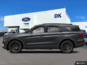 NEW 2027 Ford Explorer ST - Agate Black Metallic Exterior - $76,564 - Stock #D70003 - VIN 1FMWK8GC4VGA04453
