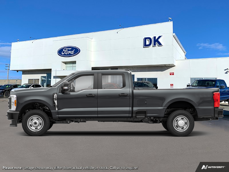 NEW 2027 Ford F-350 Super Duty PLATINUM - Carbonized Grey Metallic Exterior / BLACK ONYX/PLATINUM BLUE, UNIQUE PLATINUM LEATHER 40/CONSOLE/40 Interior - $122,499 - Stock #D70019 - VIN 1FT8W3BM9VEC11517 - Photo 1