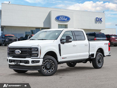 NEW 2027 Ford F-350 Super Duty Platinum - Star White Tri-Coat Exterior - $128,011 - Stock #D70030 - VIN 1FT8W3BM8VEC27563