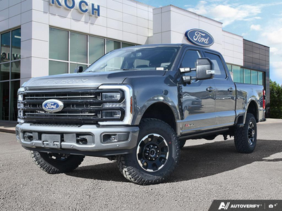 NEW 2027 Ford F-350 Super Duty Platinum - Carbonized Grey Metallic Exterior - $134,904 - Stock #E70062 - VIN 1FT8W3BM3VEC19662