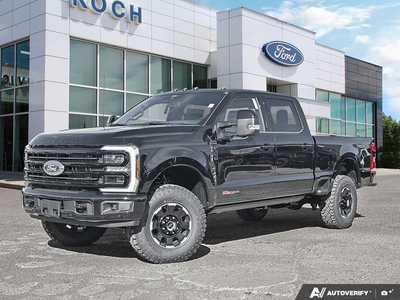 NEW 2027 Ford F-350 Super Duty Platinum - Agate Black Metallic Exterior - $136,453 - Stock #E70065 - VIN 1FT8W3BM0VEC19845