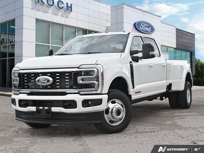 NEW 2027 Ford F-350 Super Duty Platinum - Star White Tri-Coat Exterior - $135,568 - Stock #E70018 - VIN 1FT8W3DM2VEC04826