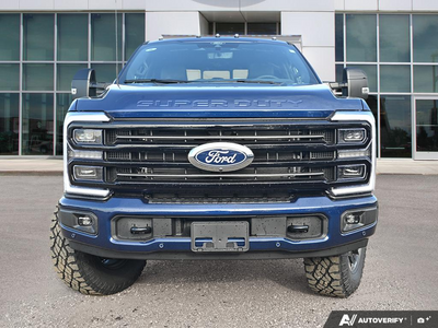 NEW 2027 Ford F-350 Super Duty Platinum - Neptune Blue Exterior - $137,503 - Stock #E70028 - VIN 1FT8W3BM0VEC20302