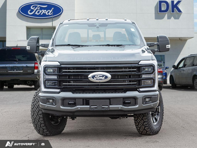 NEW 2027 Ford F-350 Super Duty Platinum - Carbonized Grey Metallic Exterior - $132,366 - Stock #D70019 - VIN 1FT8W3BM9VEC11517