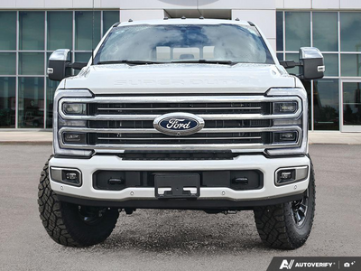 NEW 2027 Ford F-350 Super Duty Platinum - Star White Tri-Coat Exterior - $141,973 - Stock #E70017 - VIN 1FT8W3BM7VEC03979