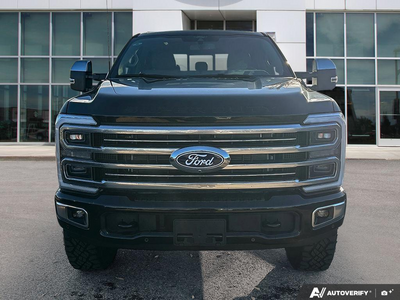 NEW 2027 Ford F-350 Super Duty Platinum - Agate Black Metallic Exterior - $139,818 - Stock #E70091 - VIN 1FT8W3BM8VEC04686