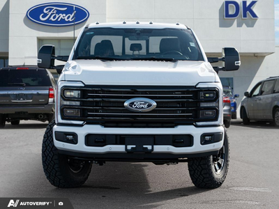 NEW 2027 Ford F-350 Super Duty Platinum - Star White Tri-Coat Exterior - $133,166 - Stock #D70077 - VIN 1FT8W3BM0VEC32949