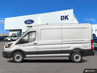 NEW 2027 Ford Transit Cargo Van BASE - Oxford White Exterior - $76,569 - Stock #D70033 - VIN 1FTBR2C85VKA14449