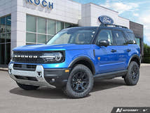 NEW 2026 Ford Bronco Sport Badlands - Velocity Blue Metallic Exterior - $51,681 - Stock #E60872 - VIN 3FMCR9DAXTRE87430