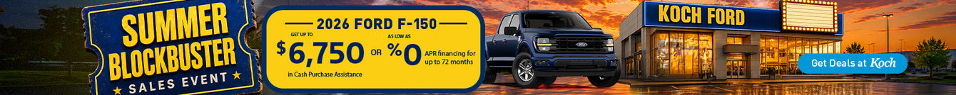 Koch Ford Lincoln promotional banner