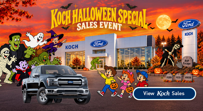 Koch Ford Lincoln mobile promotional banner