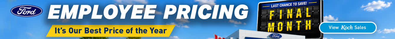 Koch Ford Lincoln promotional banner