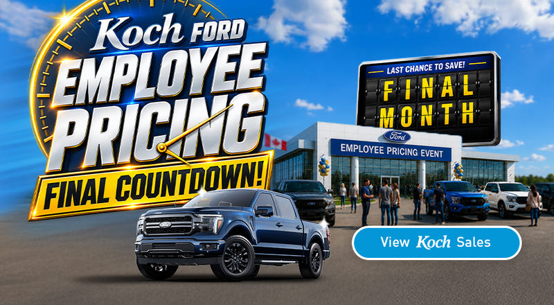 Koch Ford Lincoln mobile promotional banner